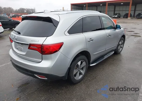 2015 Acura Mdx из США, поврежденный, VIN 5FRYD3H29FB004314